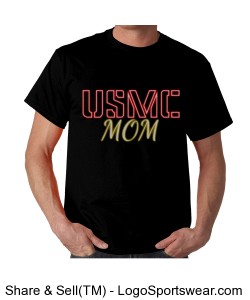 USMC Mom Neon Design Zoom